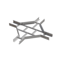 Х-разветвитель лестничный 80х150х2,0 мм HD N КМ-профиль (LXD80-150-2.0 HD N)