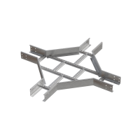 Х-разветвитель лестничный 100х200х2,0 мм HD85 N КМ-профиль (LXD100-200-2.0 HD85 N)