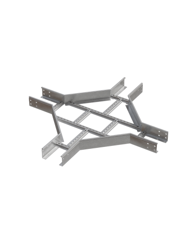 Х-разветвитель лестничный 100х300х2,0 мм N КМ-профиль (LXD100-300-2.0 N) в Симферополе Аксессуары для лотков Pintop.ru