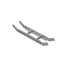 Вертикальный шарнирный угол 80х500х1,2 мм N КМ-профиль (LSHL80-500-1.2 N)