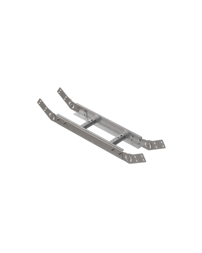 Вертикальный шарнирный угол 80х600х1,5 мм N КМ-профиль (LSHL80-600-1.5 N) в Симферополе Аксессуары для лотков Pintop.ru