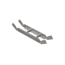 Вертикальный шарнирный угол 100х200х2,0 мм HD N КМ-профиль (LSHL100-200-2.0 HD N)