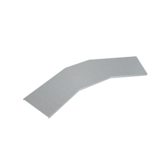 Крышка лестничного горизонтального угла 45 гр. 600 мм INOX304 КМ-Профиль (KLGL45-600 INOX304)