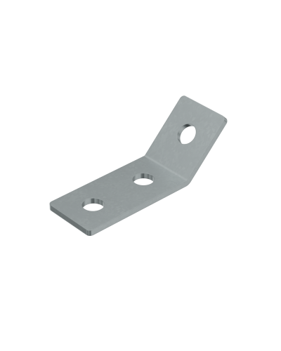 Уголок 45 гр. (3 отверстия) КМ-профиль (USG45-3) в Симферополе Аксессуары для лотков Pintop.ru