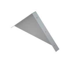 Заглушка двускатной крышки 200 мм HD КМ-Профиль (ZKLZ200 HD)