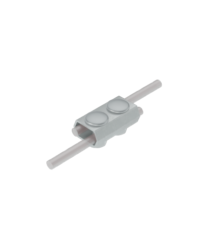 Параллельный соединитель прутка Ø 5-8 мм КМ-Профиль (PS-D5-8) в Симферополе Монтажные материалы Pintop.ru