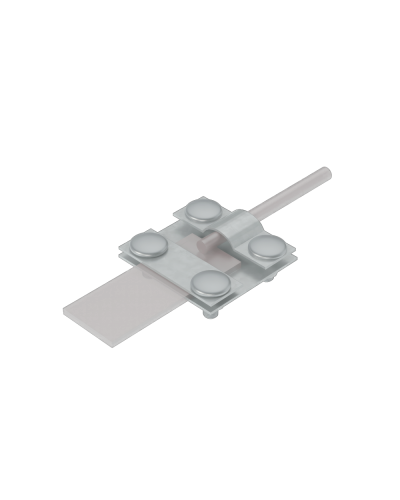 Контрольный соединитель полоса до 40 мм пруток Ø 5-10 мм HD КМ-Профиль (KS-B40-D5-10 HD) в Симферополе Монтажные материалы Pintop.ru