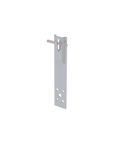 Прямой держатель зажимной для прутка Ø 5-8 мм H60 мм TD КМ-Профиль (DZP-H60-D5-8 TD) в Симферополе Монтажные материалы Pintop.ru