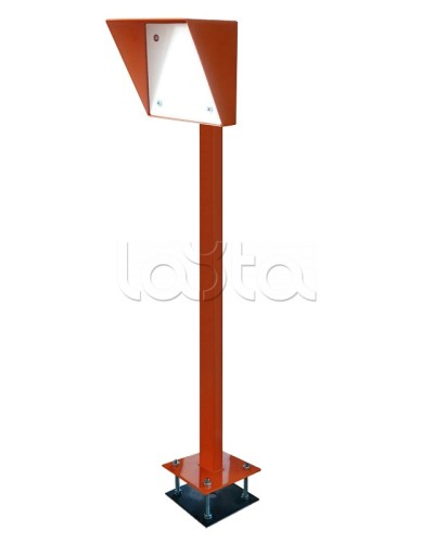 Стойка для считывателя Аякс 170х180 мм, черная, Базовая, прямая в Симферополе Дополнительное оборудование для СКУД Pintop.ru