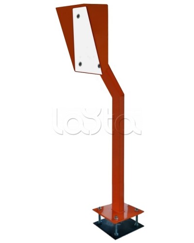 Стойка для считывателя Аякс 300х400 мм, черная, Базовая, наклонная в Симферополе Дополнительное оборудование для СКУД Pintop.ru