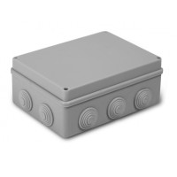 Коробка распаячная, для наружного монтажа, 190x140x70 (18 шт/уп) ПожТехКабель 050-042