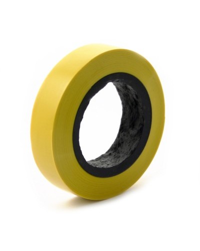 Изолента ПВХ 20 метров ширина 19мм (Желтый) ПожТехКабель PTK-Accessories в Симферополе Стяжки-хомуты Pintop.ru