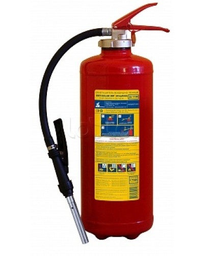 Огнетушитель ПОЖТЕХНИКА ОВП-8(б) МИГ (ФторПАВ) (2А, 113В) (баллон 10 л, ОТВ 8 л) в Симферополе Огнетушители Pintop.ru
