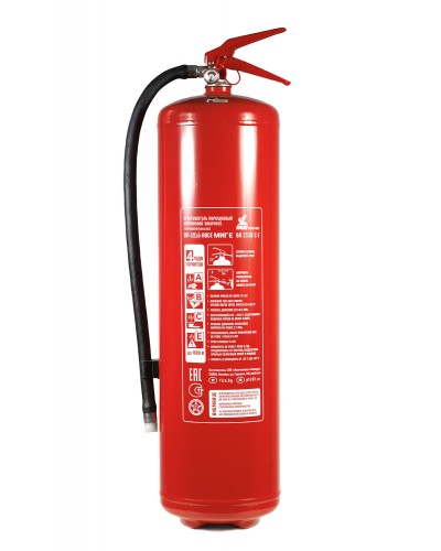 Огнетушитель ПОЖТЕХНИКА ОП-12(з) МИГ Е (6А, 233В, С, Е) в Симферополе Огнетушители Pintop.ru
