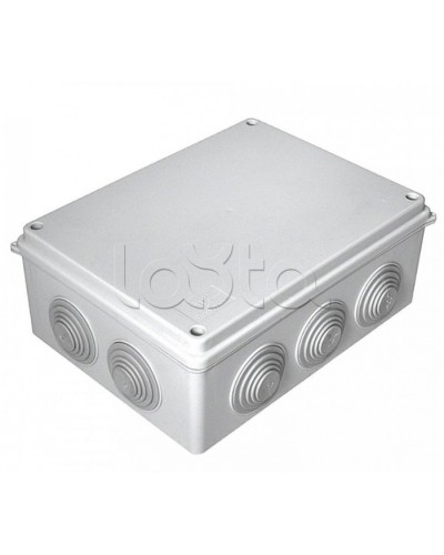 Коробка распределительная для о/п безгалогенная (HF) атмосферостойкая 260х175х90 б/г (7шт/кор) Промрукав (40-03315) в Симферополе Распределительные коробки Pintop.ru