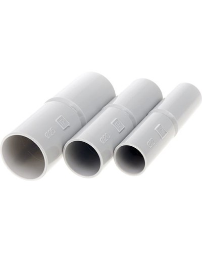 Патрубок-муфта д16 (100 шт/уп) Промрукав PR.01716 в Симферополе Повороты, муфты, тройники Pintop.ru