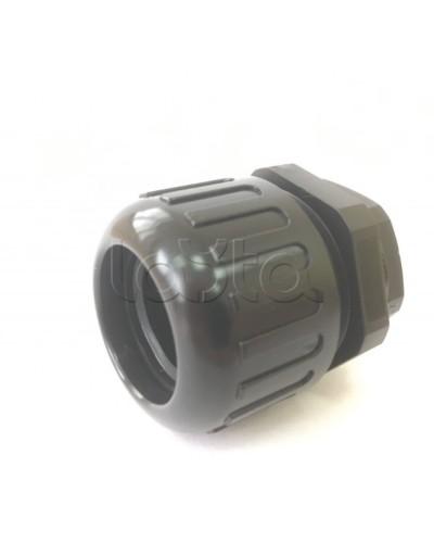 Муфта вводная усиленная (IP68) для гофрированных труб черная ВМУ-ГТ-20 (М20) Промрукав (PR08.3277) в Симферополе Повороты, муфты, тройники Pintop.ru