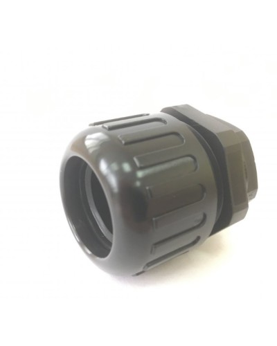 Муфта вводная усиленная (IP68) для гофрированных труб черная ВМУ-ГТ-16 (М16) Промрукав (PR08.3763) в Симферополе Повороты, муфты, тройники Pintop.ru