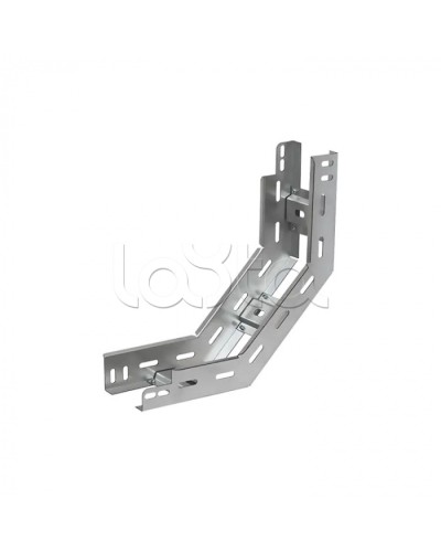 Угол вертикальный внутренний 90 градусов лестничный 400х200 (1,2 мм) Промрукав (PR08.5344) в Симферополе Аксессуары для лотков Pintop.ru