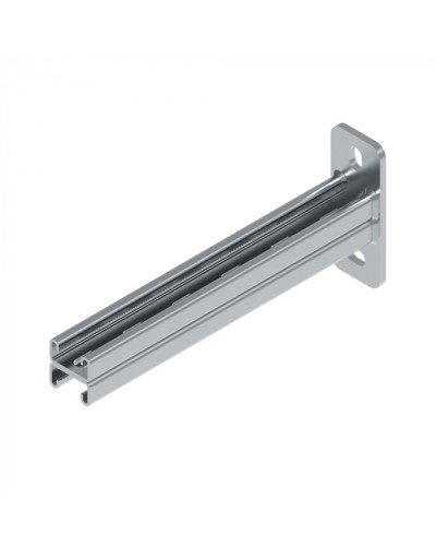 Консоль STRUT двойная HDZ КССД-41х21х250 (2,5мм) Промрукав (PR08.8211) в Симферополе Аксессуары для лотков Pintop.ru