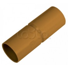 Патрубок-муфта с ограничителем бук д16 (10шт/800шт уп/кор) Промрукав (PR13.0229)