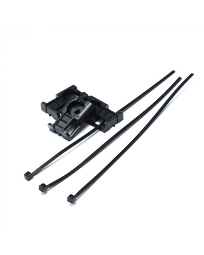 Комплекты крепления площадка для прямого монтажа черная со стяжкой 3,6х150 мм (100 шт) Промрукав (PR13.02515) в Симферополе Аксессуары для кабель-канала Pintop.ru