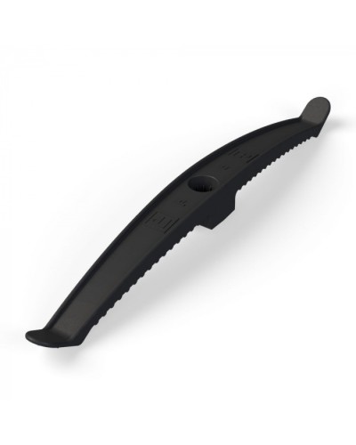 Держатель кабеля двусторонний для прямого монтажа в гофроящике черный (100 шт/кор) Промрукав (PR13.0488) в Симферополе Аксессуары для кабель-канала Pintop.ru