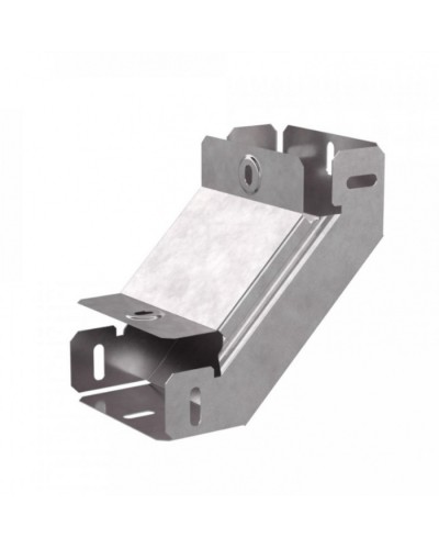 Угол вертикальный внутренний 90 градусов с крышкой Стандарт 100х50 Промрукав (PR16.0445) в Симферополе Аксессуары для кабель-канала Pintop.ru