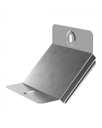 Крышка угла вертикального внутреннего 45 градусов Стандарт INOX (AISI 304) 100 Промрукав (PR16.3164) в Симферополе Аксессуары для лотков Pintop.ru