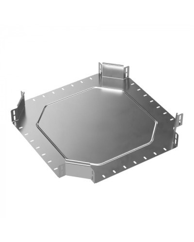 Ответвитель Х-образный Стандарт INOX (AISI 304) 400х80 Промрукав (PR16.3185) в Симферополе Аксессуары для лотков Pintop.ru