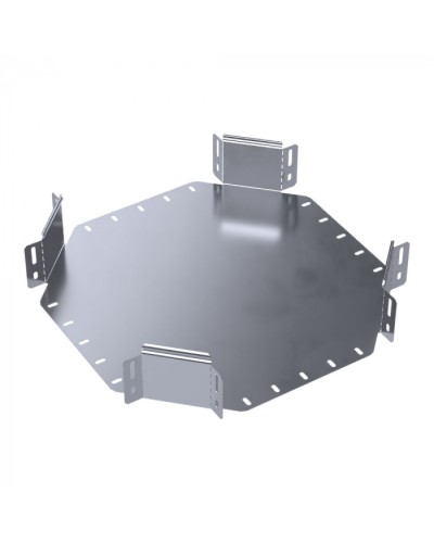 Ответвитель Х-образный Стандарт INOX (AISI 316) 300х100 Промрукав (PR16.3213) в Симферополе Аксессуары для лотков Pintop.ru