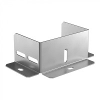 Универсальный ввод трассы лотков Стандарт INOX (AISI 304) 100х80 Промрукав (PR16.3675)