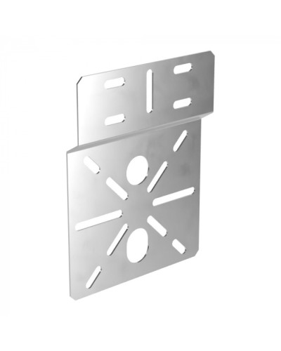 Монтажная пластина для ЭМК Стандарт INOX (AISI 304) 195х150 Промрукав (PR16.3811) в Симферополе Аксессуары для лотков Pintop.ru