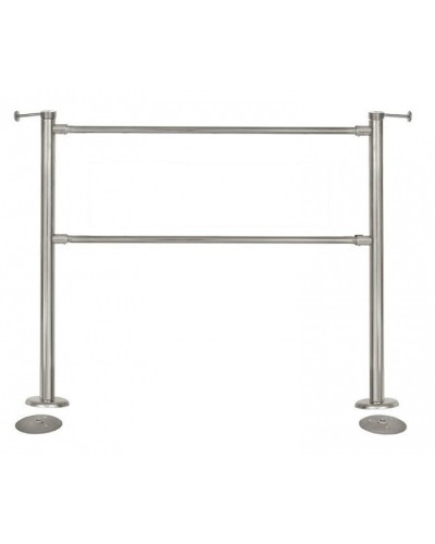 Стойка стационарная Ростов-Дон ОБ1/2-1 у (Хром) в Симферополе Ограждения Pintop.ru