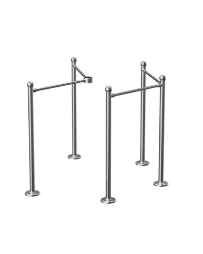 Ограждение угловое Ростов-Дон ОУ-Р (Хром) в Симферополе Ограждения Pintop.ru