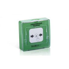 Устройство дистанционного пуска адресное Рубеж УДП 513-11-R3 "ПРОВЕРКА СИСТЕМЫ", цвет зеленый