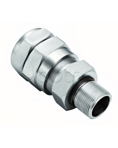 Кабельный ввод для бронированного кабеля с уплотнением внутренней оболочки кабеля резьбой G1/2, внешним диаметром кабеля D= 8-12мм и проходным диаметром кабеля d= 4-8 мм Спектрон КВБ-12/8-М-G1/2 в Симферополе Аксессуары для кабель-канала Pintop.ru