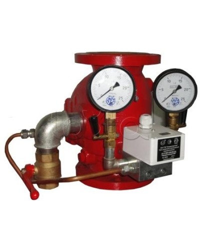 Узел управления спринклерный водозаполненный Спецавтоматика Прямоточный-150 (УУ-С150/1,6В-ВФ.О4) в Симферополе Устройства пуска водяного пожаротушения Pintop.ru