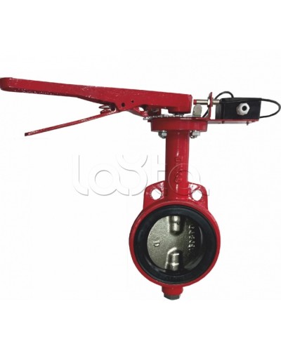 Затвордисковый с ручным приводом с контролем положения УКПЗА Спецавтоматика 3т 150/1,6(Р)-Ф.У3.1-АМК-150v2 в Симферополе Затворы дисковые Pintop.ru