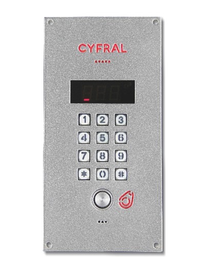 Блок вызова Цифрал CCD-20.1/TC ЦФРЛ.468369. в Симферополе Блоки вызова многоабонентные Pintop.ru