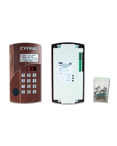 Блок вызова видеодомофона на 100 абонентов Цифрал CCD-2094.1M/РKVС в Симферополе Вызывные аудиопанели малоабонентные Pintop.ru