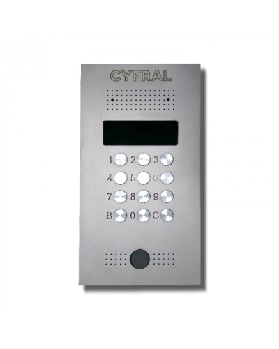 Цифрал CCD-2094.3/РVС IP Микропроцессорный блок вызова в Симферополе Абонентские IP устройства Pintop.ru