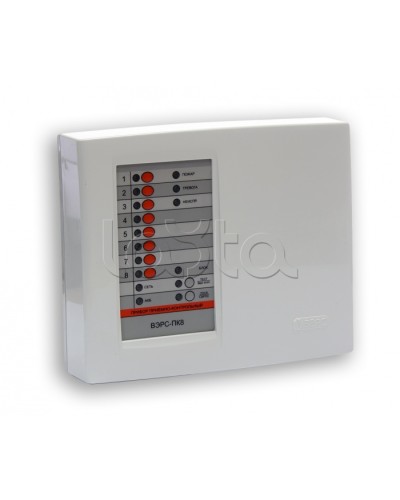 Прибор приемно-контрольный охрано-пожарный ВЭРС-ПК8П версия 3.2 в Симферополе Приемно-контрольные приборы Pintop.ru