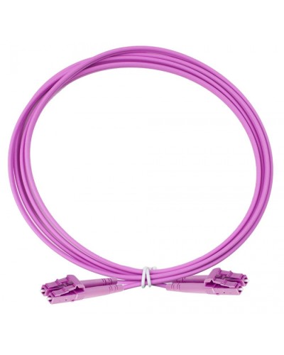 Оптический коммутационный шнур дуплексный, OM4, 2х50/125, LC-LC, 10 м Eurolan (41F-40-LC-LC-10) в Симферополе Патч-корды и пигтейлы Pintop.ru