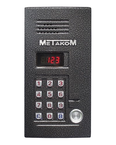 Блок вызова домофона Метаком MK2012-TM4E в Симферополе Блоки вызова многоабонентные Pintop.ru