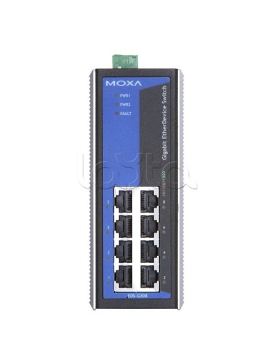 Коммутатор неуправляемый промышленный 8-портовый Moxa EDS-G308 в Симферополе Коммутаторы Pintop.ru