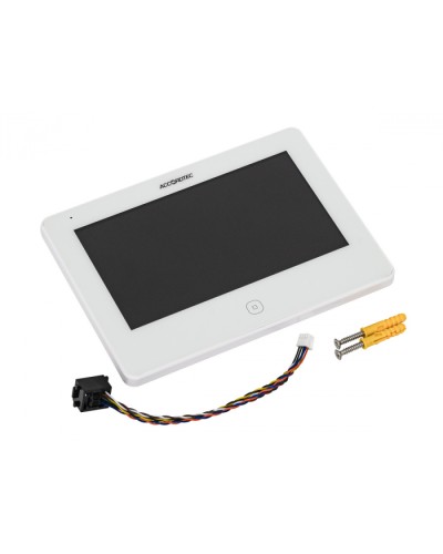 Монитор видеодомофон AccordTec AT-VD 770W WH в Симферополе Абонентские IP устройства Pintop.ru