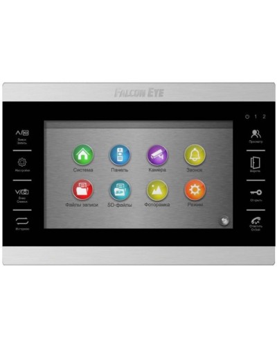 Видеодомофон Falcon Eye FE-70 ATLAS HD (Black) XL в Симферополе Абонентские видеоустройства Pintop.ru