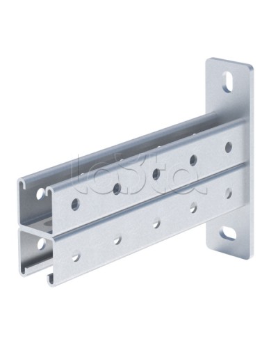 STRUT-консоль 41х41 мм, основание 350 мм EKF (stk414135) в Симферополе Полки для шкафов и стоек Pintop.ru