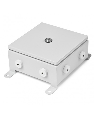 Коробка монтажная огнестойкая металлическая герметичная КМОМГ (8к х 2,5мм) 150х150х60 IP 54 (6 вводов) ПожТехКабель (076-402) в Симферополе Распределительные коробки Pintop.ru